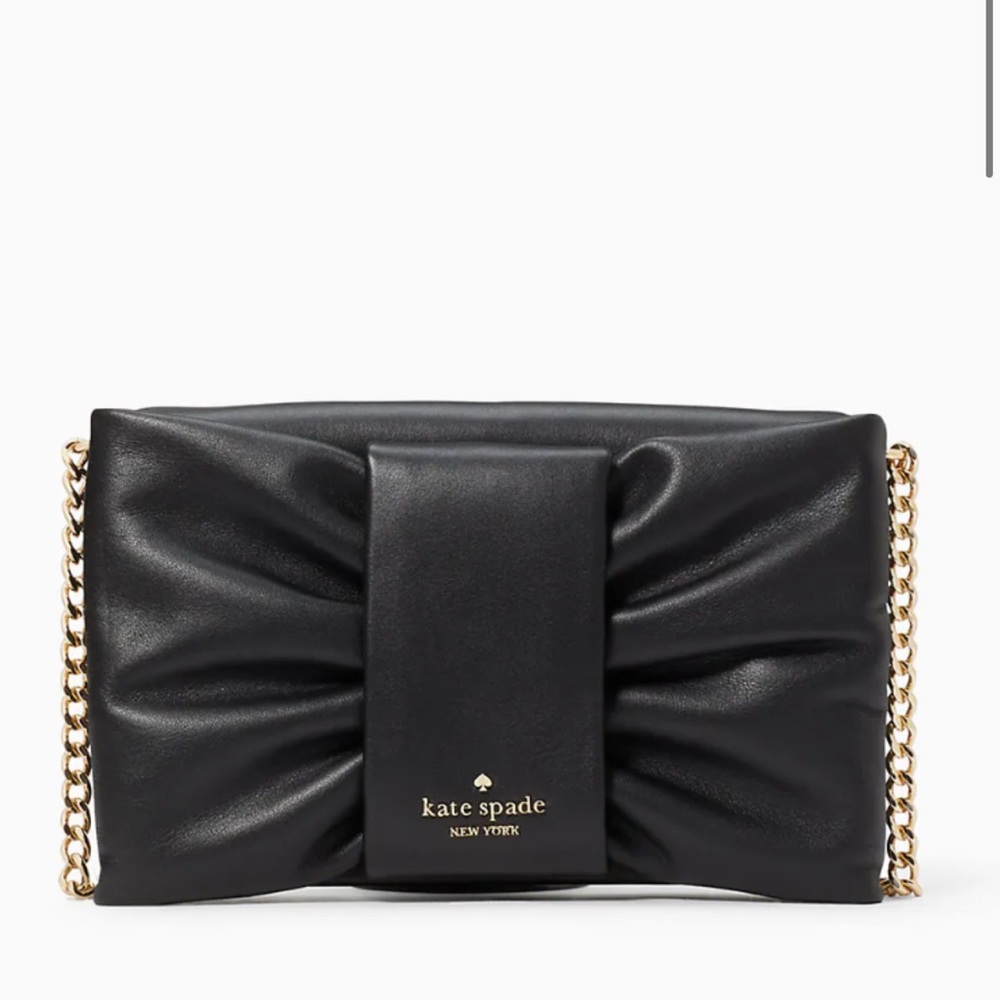 Kate Spade bow crossbody flap bag “Millie”